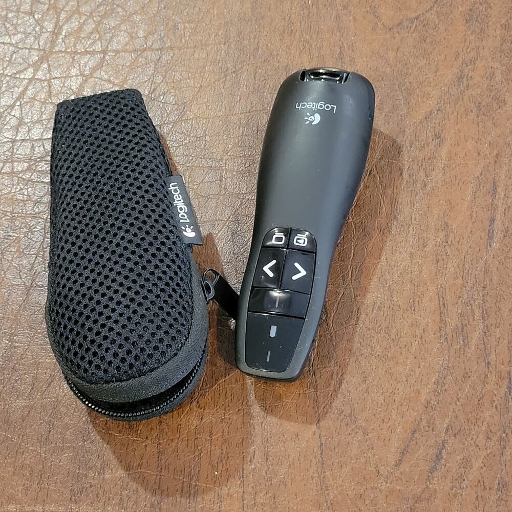 Logitech R400 Remote Wireless Presenter Laser Pointer